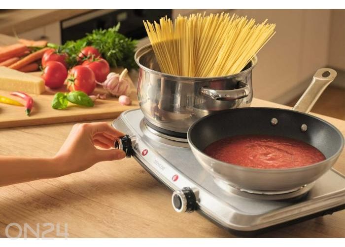 Настольная плита с 2 зонами Sencor SCP2256SS увеличить