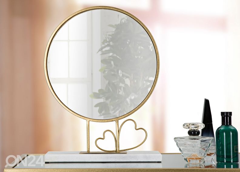 Настольное зеркало Heart 30x39,5 cm увеличить