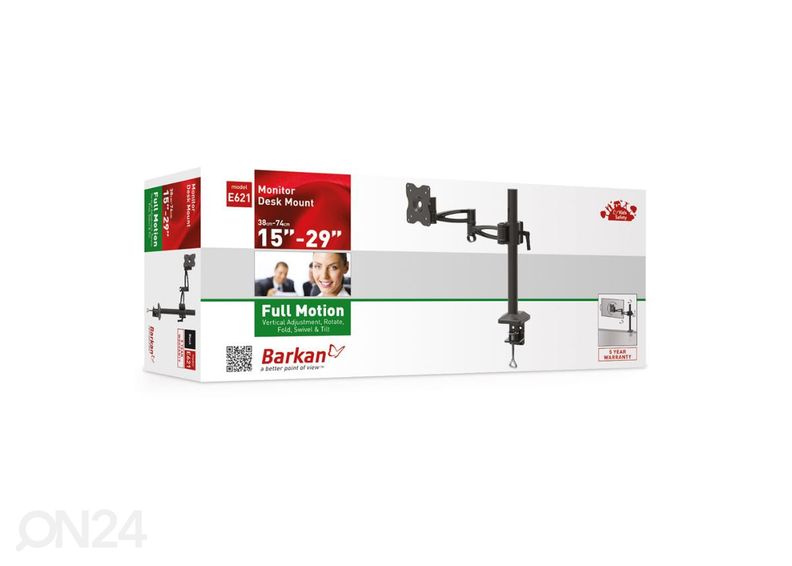 Настольное крепление для монитора Barkan E621.B 13 "- 29" увеличить