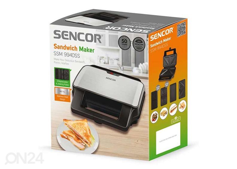 Настольный гриль 4в1 Sencor SSM9940SS увеличить