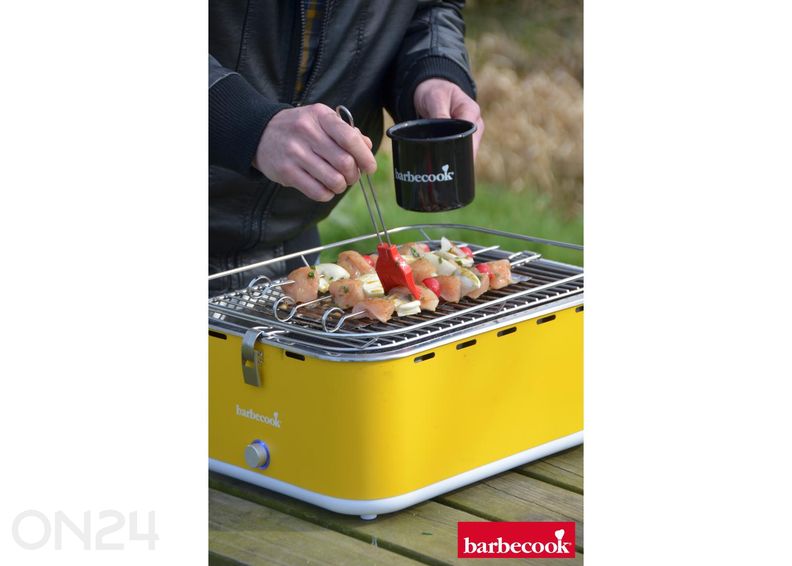Настольный угольный гриль Barbecook Carlo 44 × 33 × 21 см, жёлтый увеличить