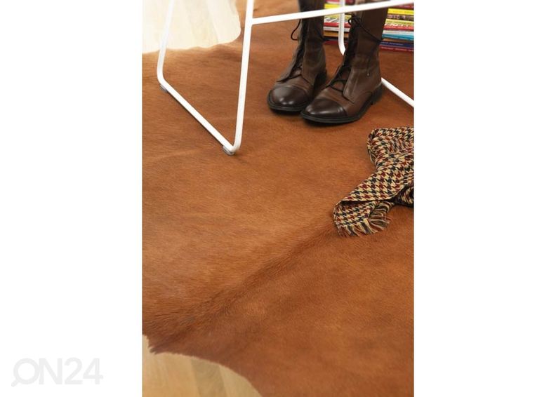 Натуральная воловья шкура brown maxi 200x210 см увеличить