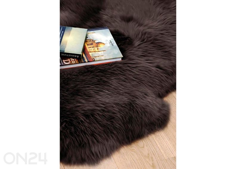Натуральная овчина Мерино chocolate Sexto ± 130x180 см увеличить
