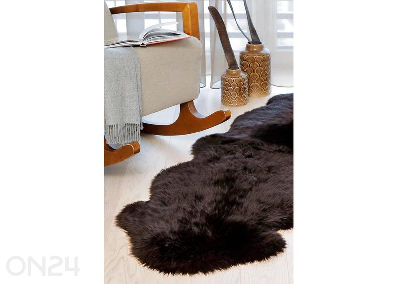 Натуральная овчина Merino chocolate M ±60x90 см увеличить
