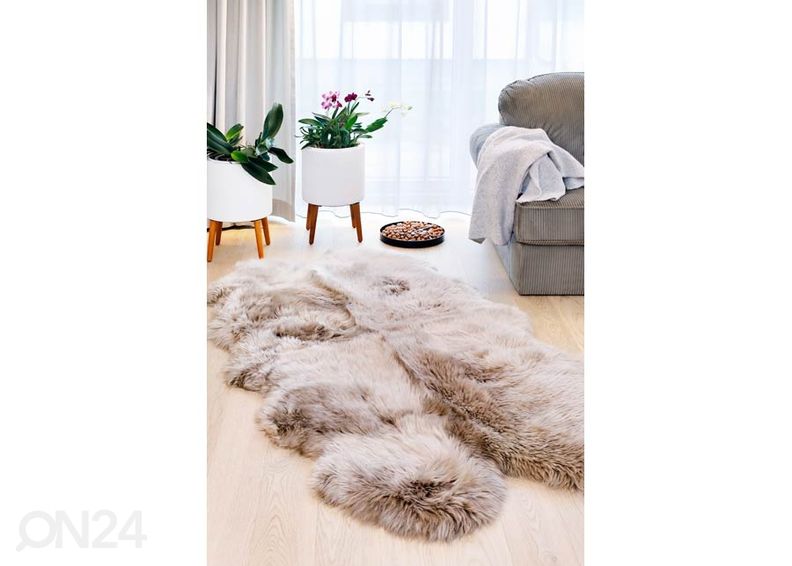 Натуральная овчина Merino mink Quatro ±90x180 см увеличить