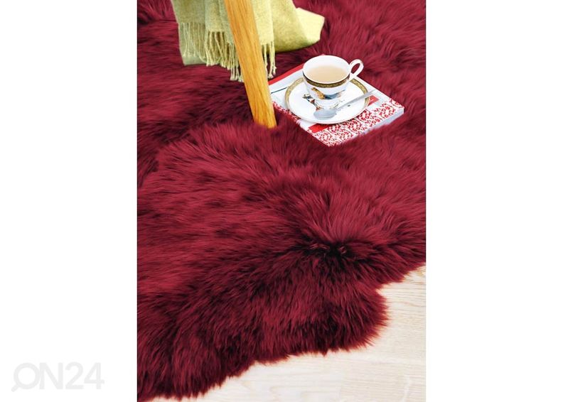 Натуральная овчина Merino wine Duo ±60x180 см увеличить