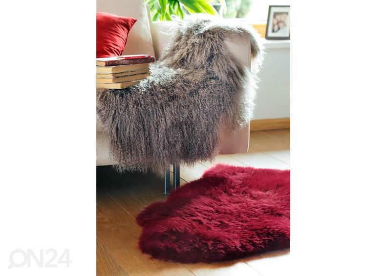 Натуральная овчина Merino wine M ±60x90 см увеличить