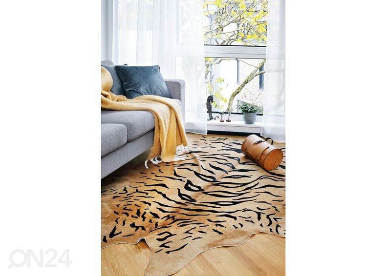 Натуральная шкура Tiger 170x180 см увеличить