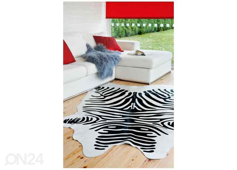 Натуральная шкура Zebra 170x180 см увеличить