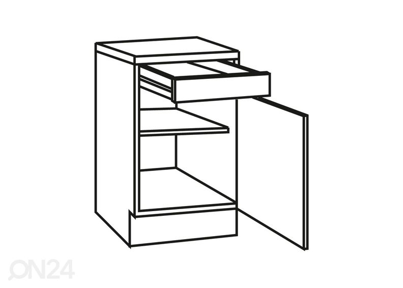 Нижний кухонный шкаф Padua 50 cm увеличить