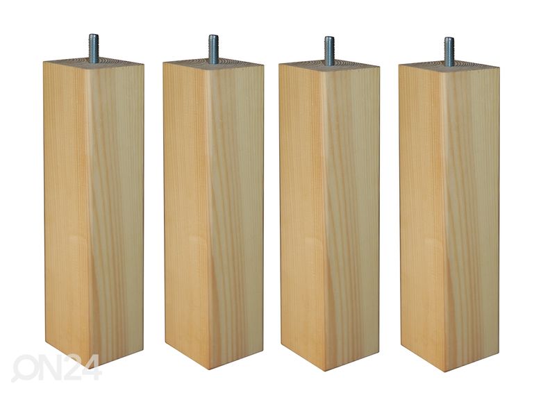 Ножки для кровати, сосна, 20 см увеличить