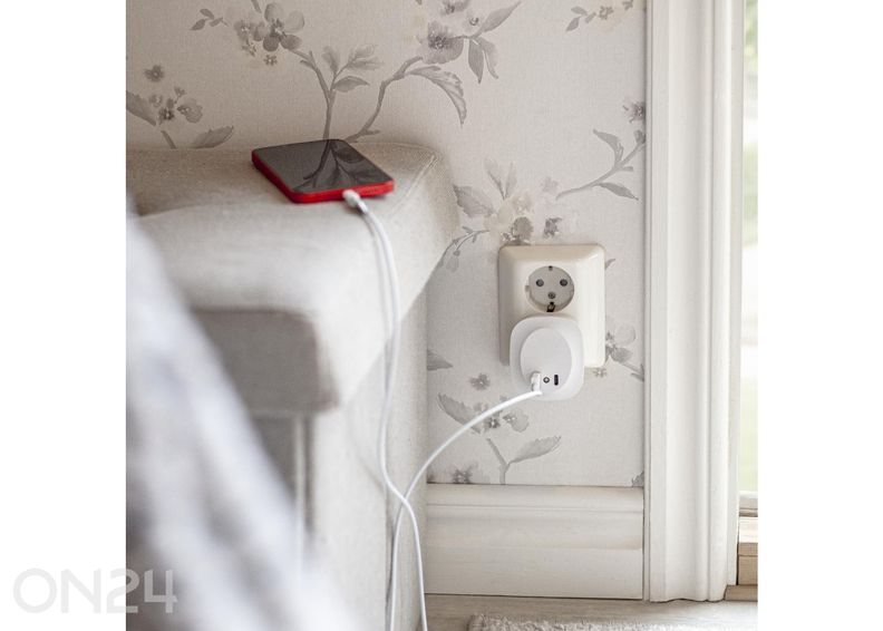 Ночник с USB-зарядкой увеличить