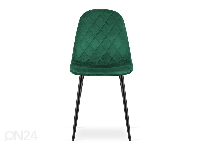 Обеденные стулья Asti 4 шт, тёмно-зелёный увеличить