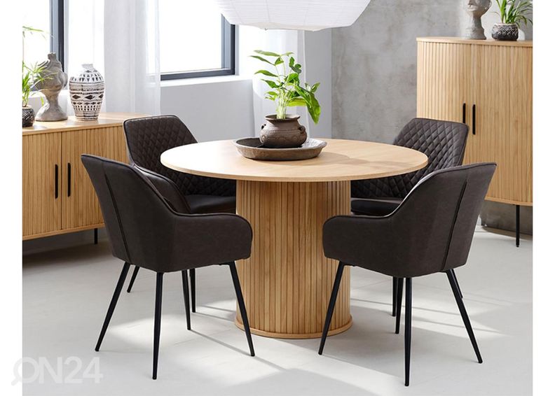 Обеденный стол Ø 120 cm увеличить