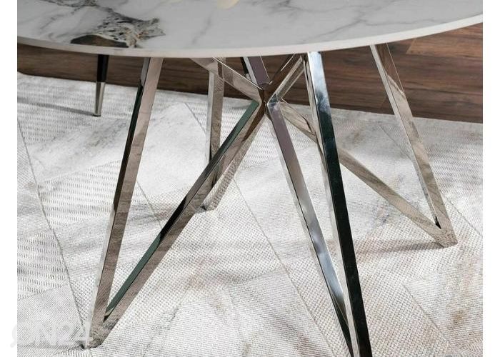 Обеденный стол Ø 90 см увеличить