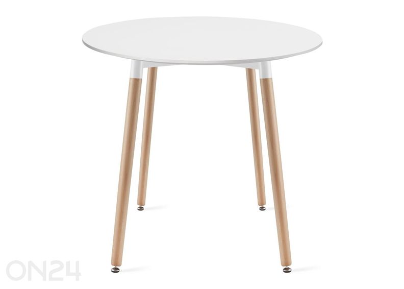 Обеденный стол Ø80 см увеличить