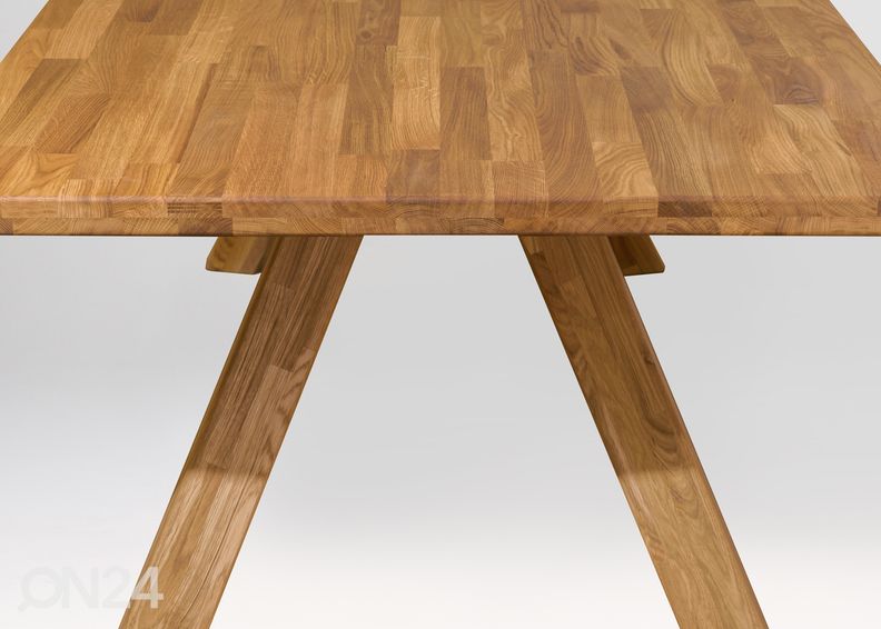 Обеденный стол из массива дуба Dexter 3 200x100 cm увеличить