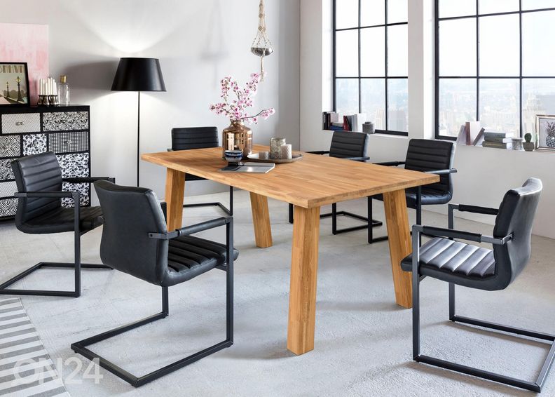 Обеденный стол из массива дуба Milano 180x90 cm увеличить