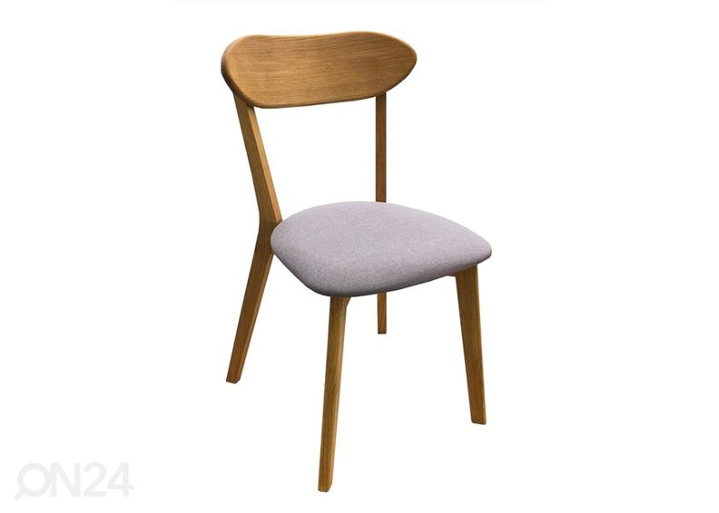 Обеденный стол из массива дуба Scan 140x90 cm+ 4 стула Irma увеличить