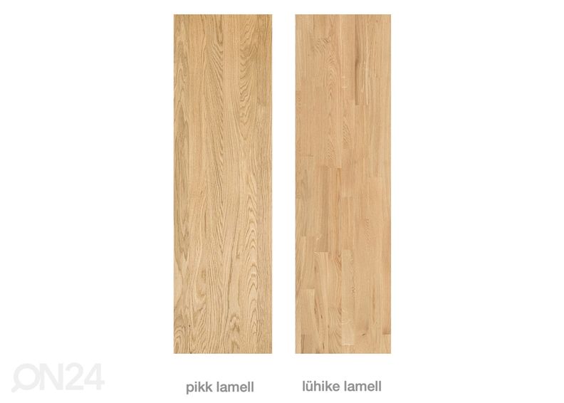 Обеденный стол из массива дуба Vienna Ø110 cm увеличить