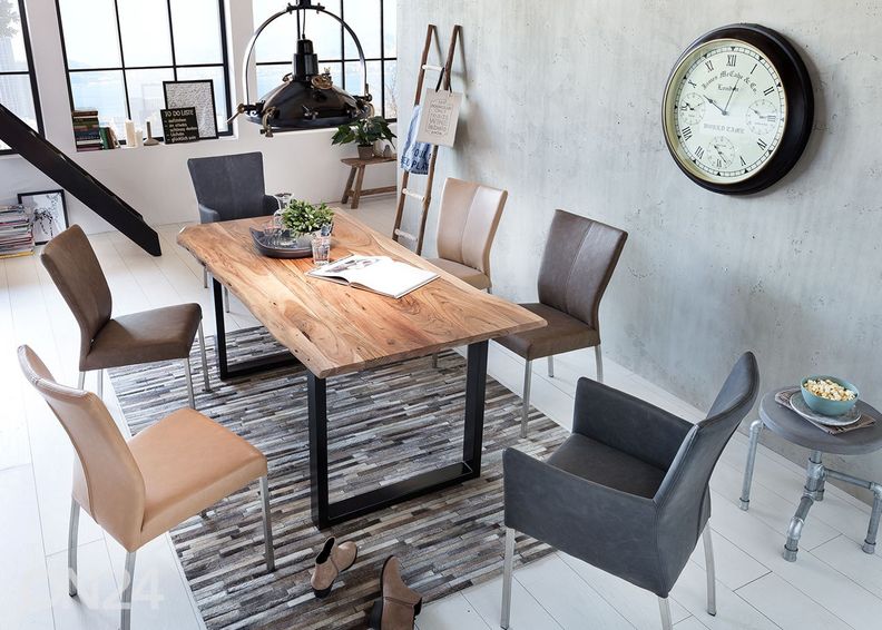 Обеденный стол 100x200 cm, натуральный увеличить