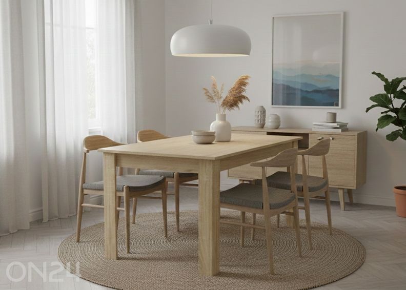 Обеденный стол 80x120 см увеличить