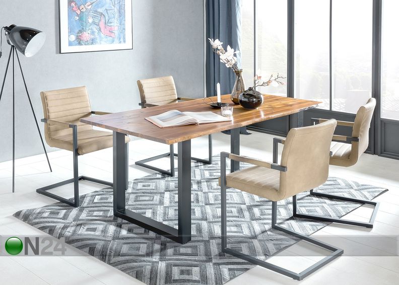 Обеденный стол 80x120 cm увеличить