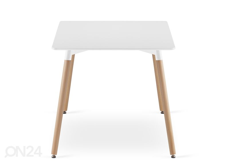 Обеденный стол Adria 80x120 cm, белый увеличить