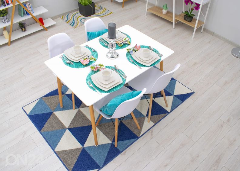 Обеденный стол Adria 80x120 cm, белый увеличить