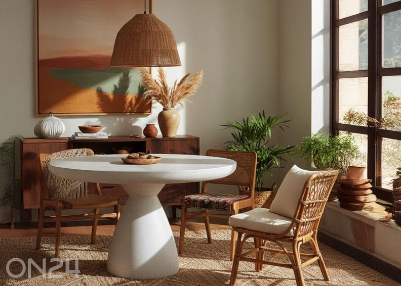 Обеденный стол Amanda D110, белый увеличить