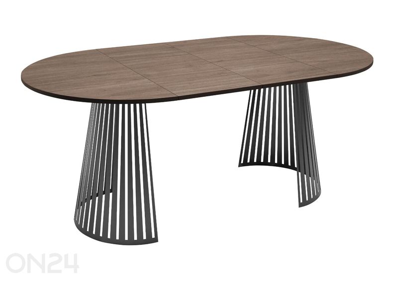 Обеденный стол Cone 120x120-196 см увеличить