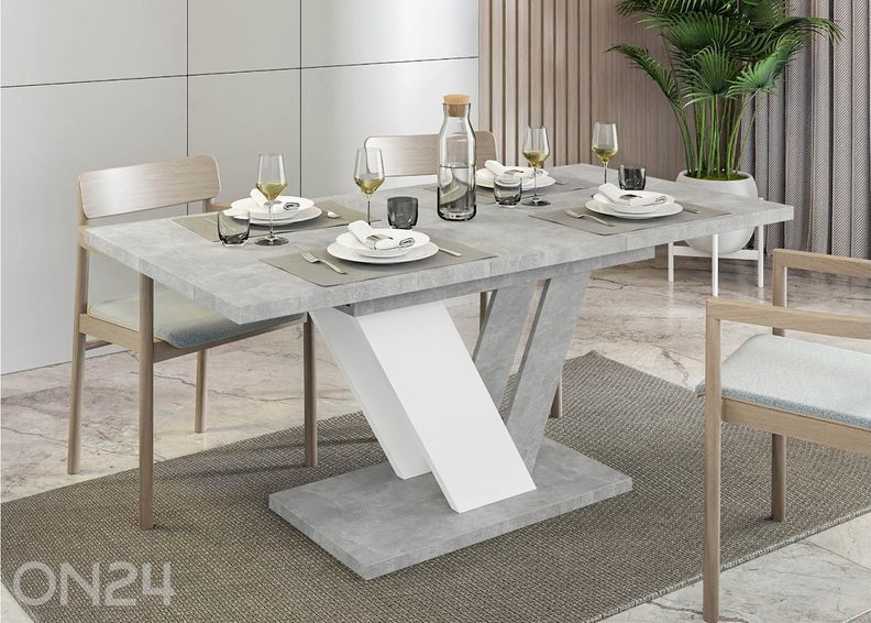 Обеденный стол Dubai 80x120-160 см увеличить