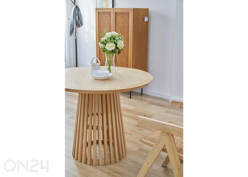 Обеденный стол Kenas Ø 100 см увеличить