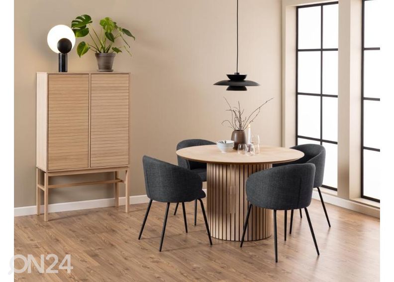 Обеденный стол Ludvig Ø120 см увеличить