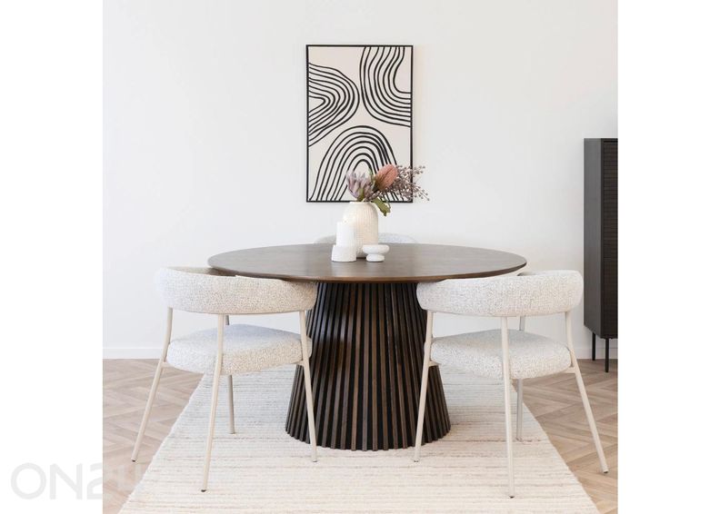 Обеденный стол Osaka Ø 140 см увеличить