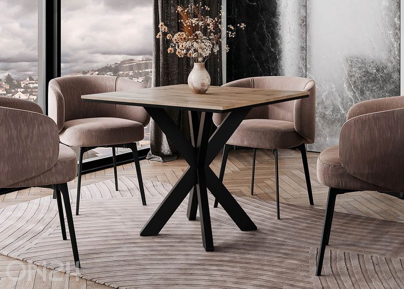 Обеденный стол Paro 90x90 см увеличить