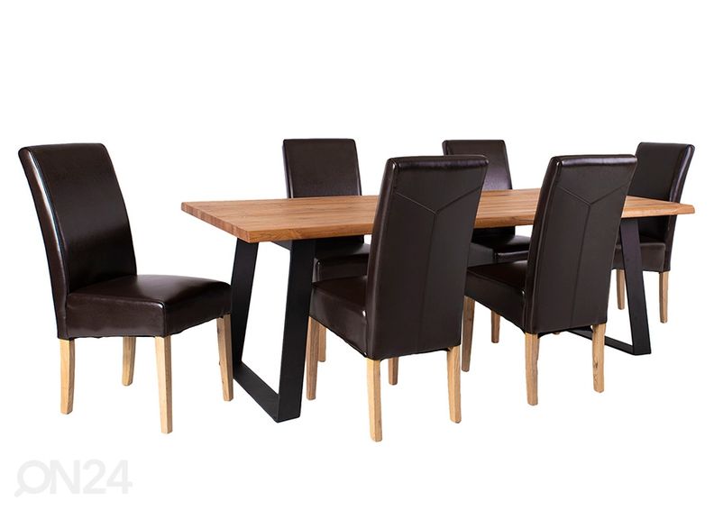 Обеденный стол Rotterdam 100x220 см увеличить