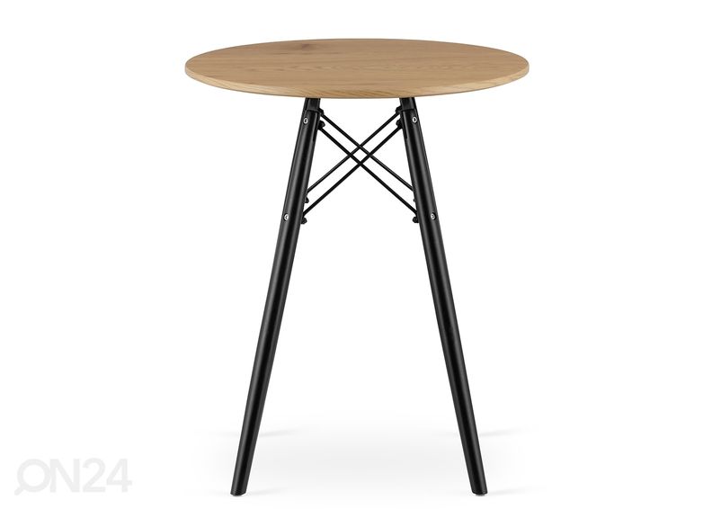 Обеденный стол Todi Ø60 cm, медовый дуб увеличить