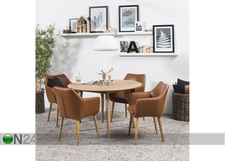 Обеденный стол Tokyo Ø 120 cm увеличить