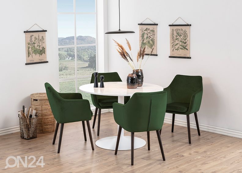 Обеденный стол Vista Ø110 cm увеличить