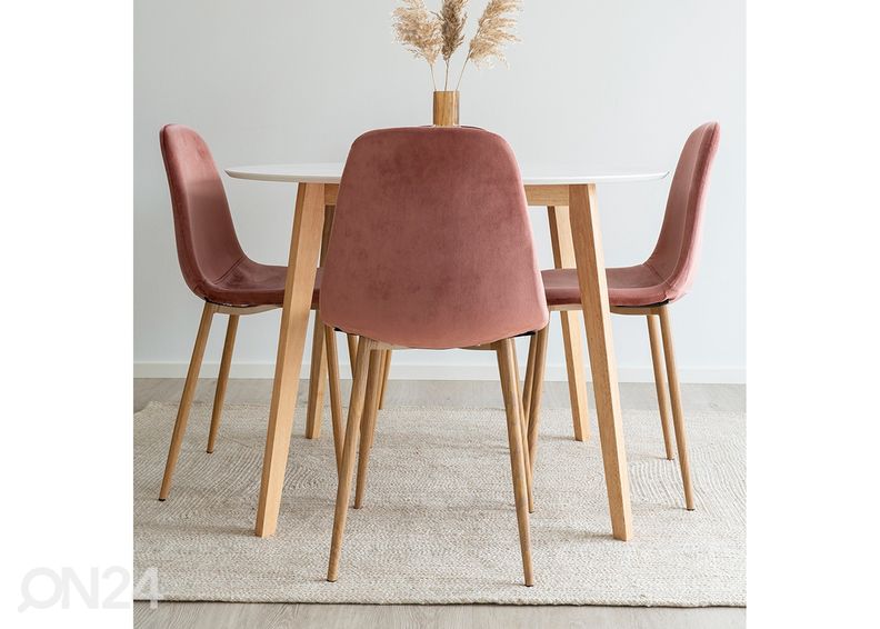 Обеденный стол Vojens Ø105 cm увеличить