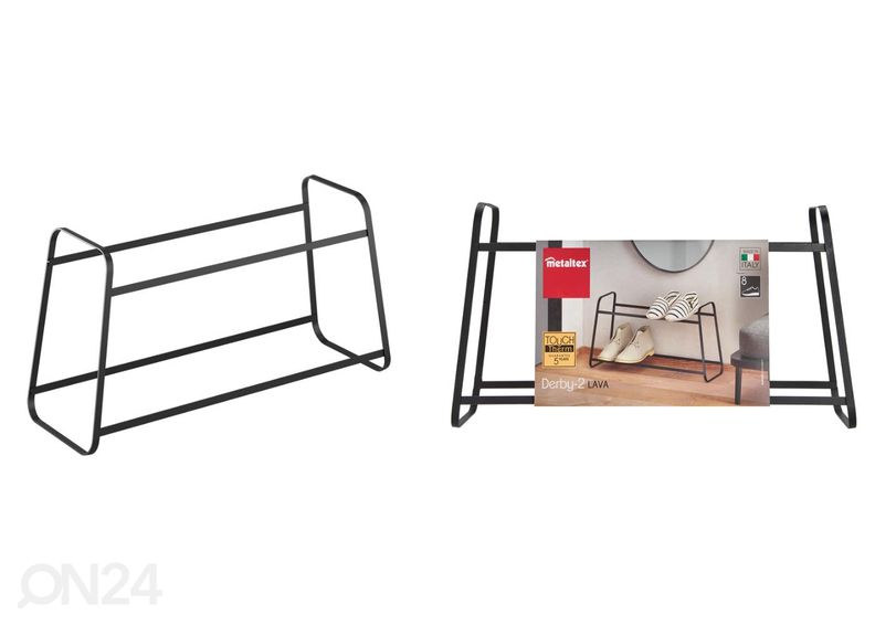 Обувница Derby 2, 52x18x27см, черная увеличить