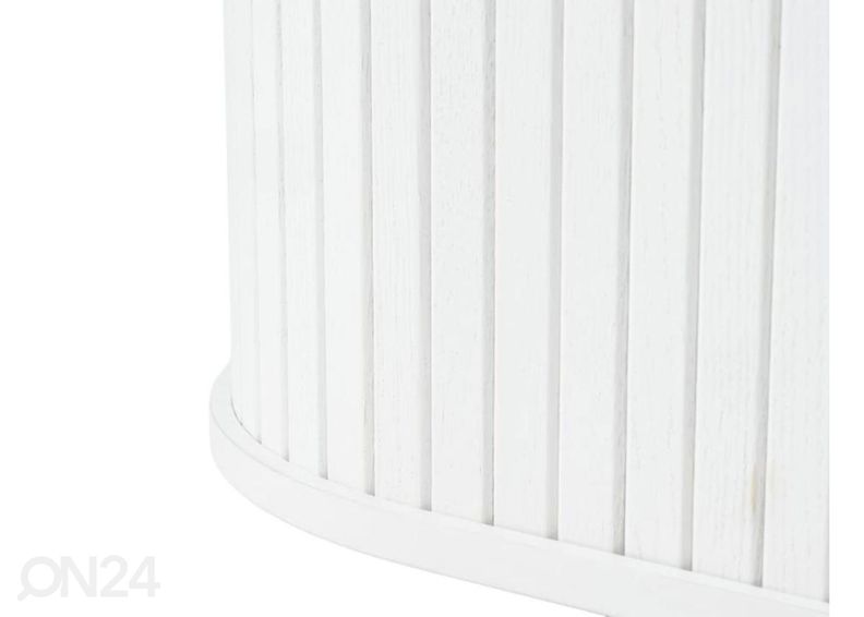 Овальный обеденный стол (белый) увеличить