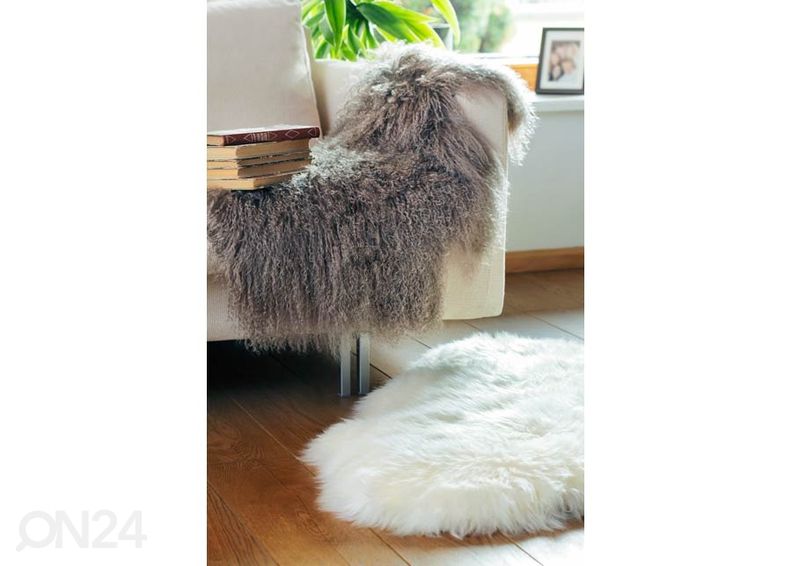 Овчина натуральная Merino natural white XL ± 70x110 см увеличить