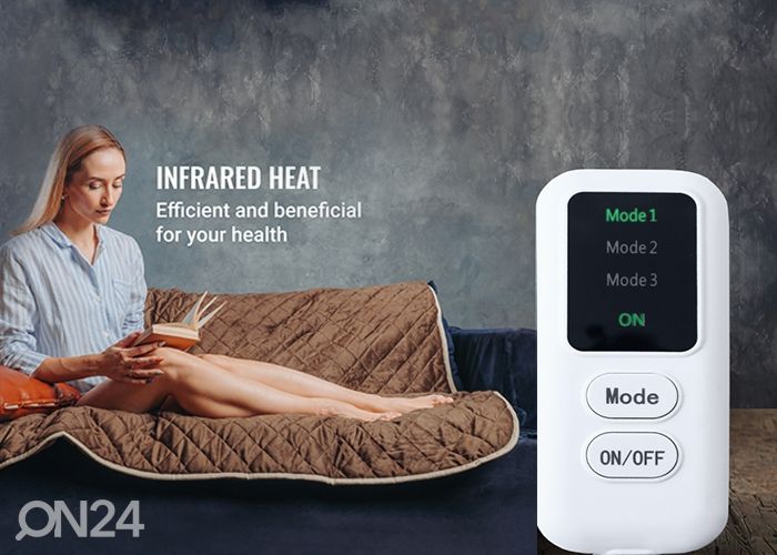 Одеяло с электроподогревом EcoSapiens Teddy 150x180 см увеличить