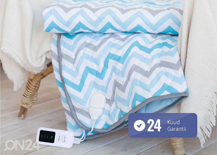 Одеяло с электроподогревом EcoSapiens Zaggy, 150x180 см увеличить