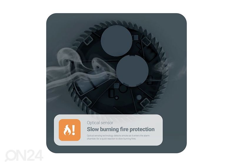 Оптический дымовой датчик FireAngel с батареей на 10 лет FA6120 увеличить