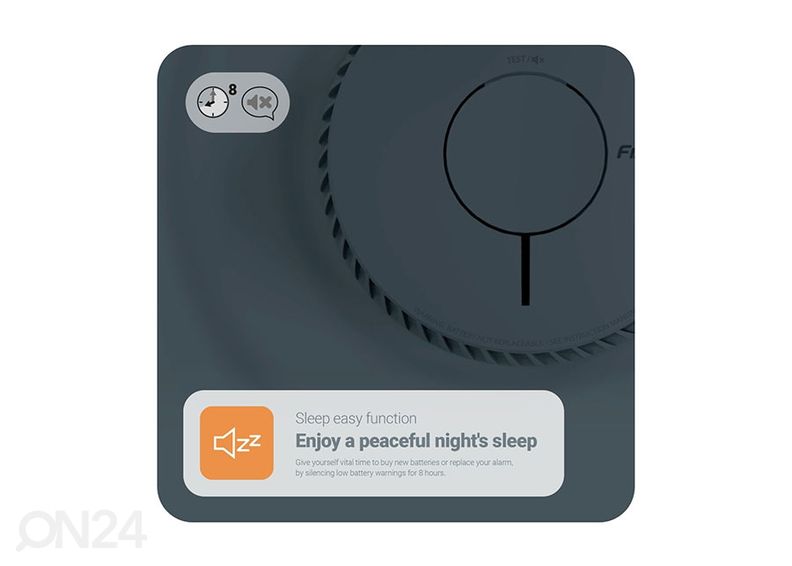 Оптический дымовой датчик FireAngel с батареей на 10 лет FA6120 увеличить