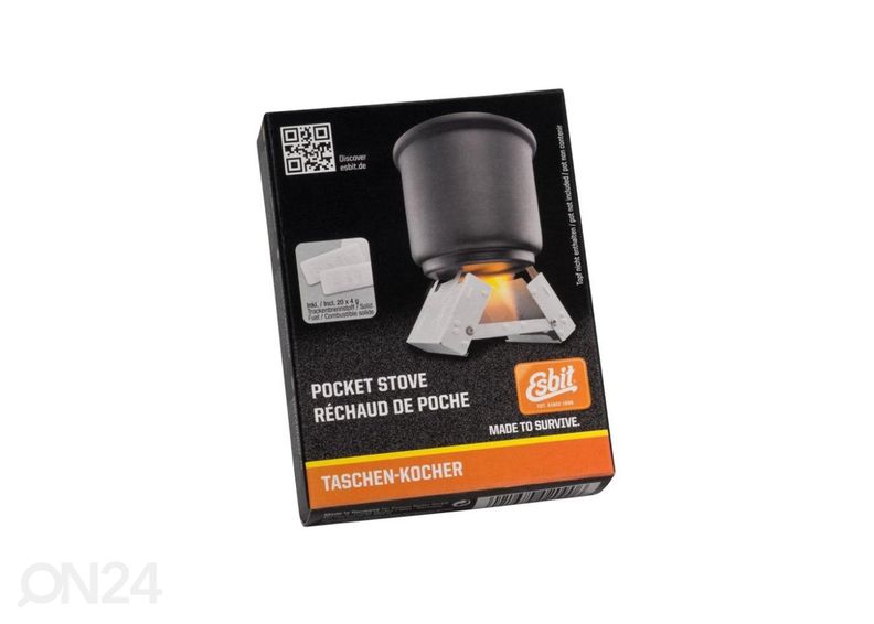 орелка на сухом спирте Esbit small 20x4 г увеличить