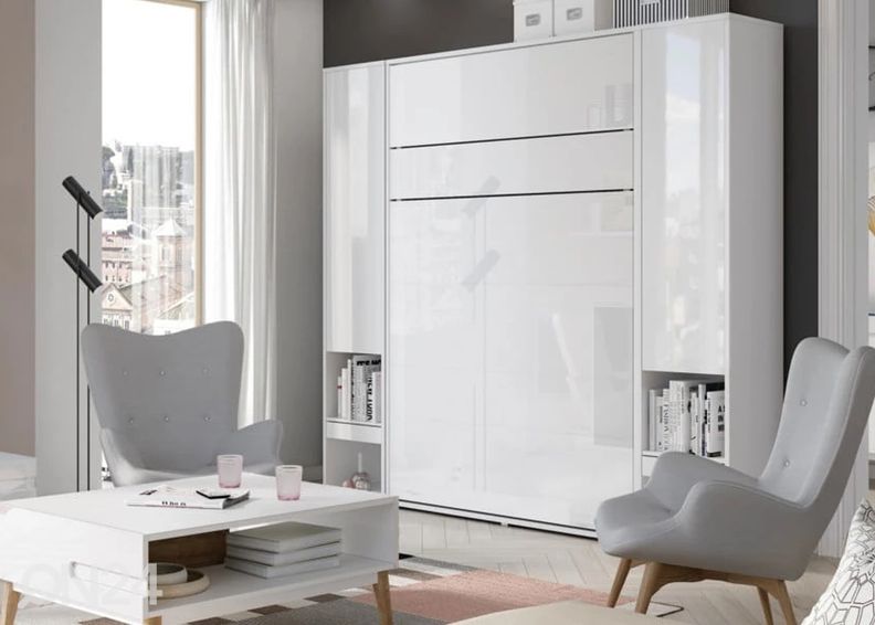 Откидная кровать-шкаф Lenart BED CONCEPT 90x200 cm увеличить